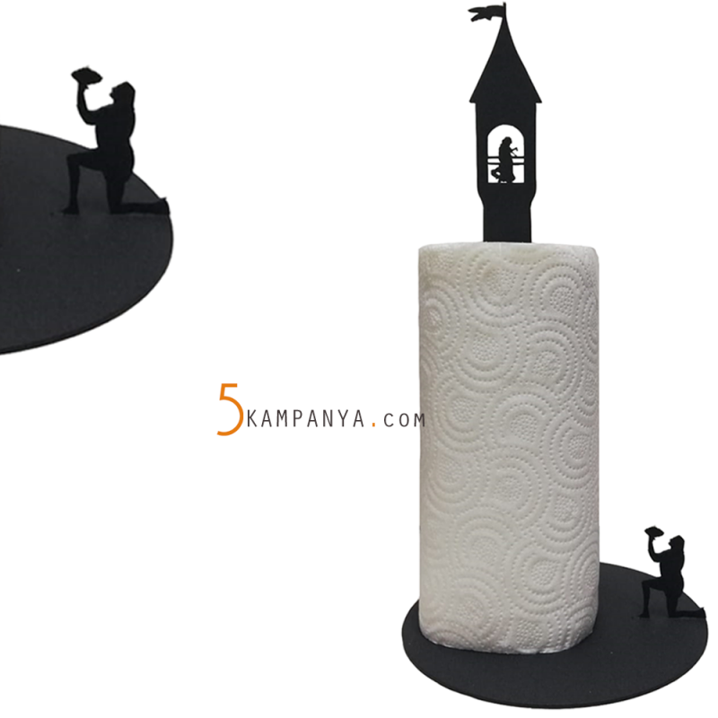 Hediyelik Mutfak Rulo Havlu Tutucu