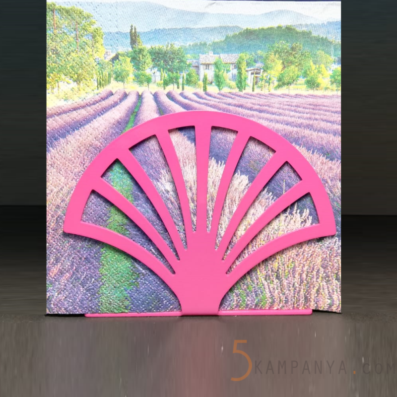 Metal Dekoratif Masaüstü Peçetelik