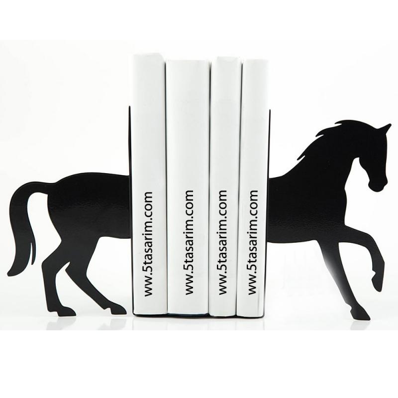 Metal Kitap Tutucu At