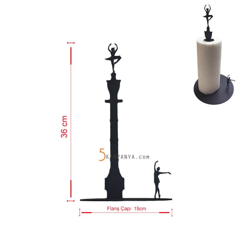 Banyo Mutfak Kağıt Havlu Tutacağı