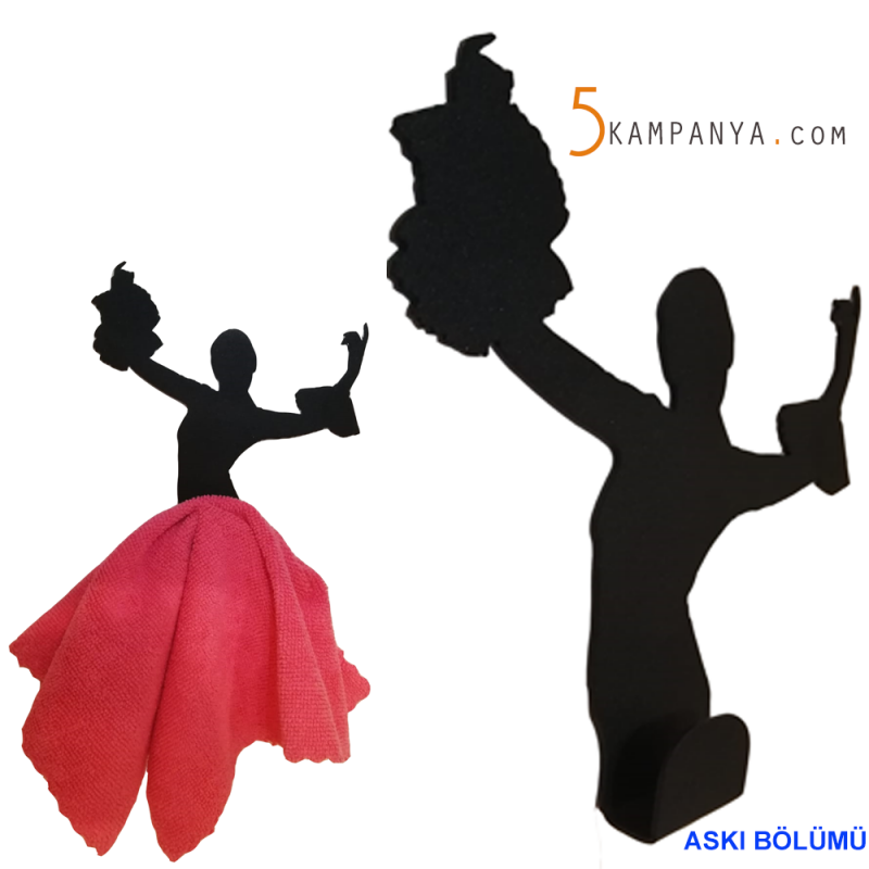 Mutfak El Bezi Askısı, Metal