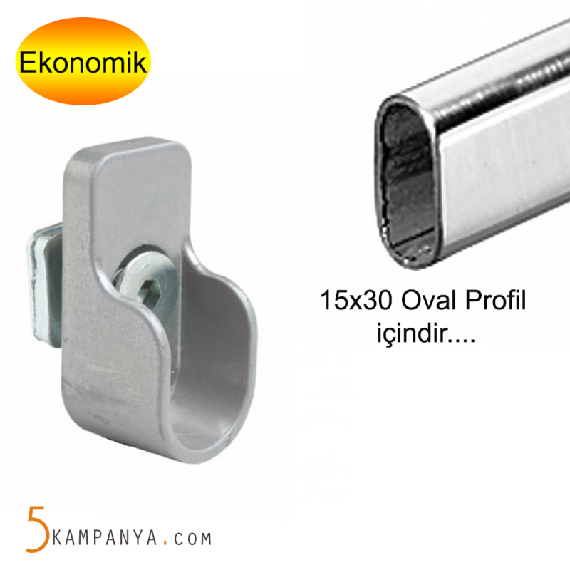 Oval Boru Tutma Aparatı