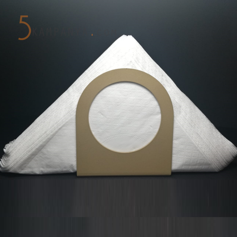 Ekonomik ve Uygun Fiyatlı Gold (Altın Rengi) Metal Peçetelik	