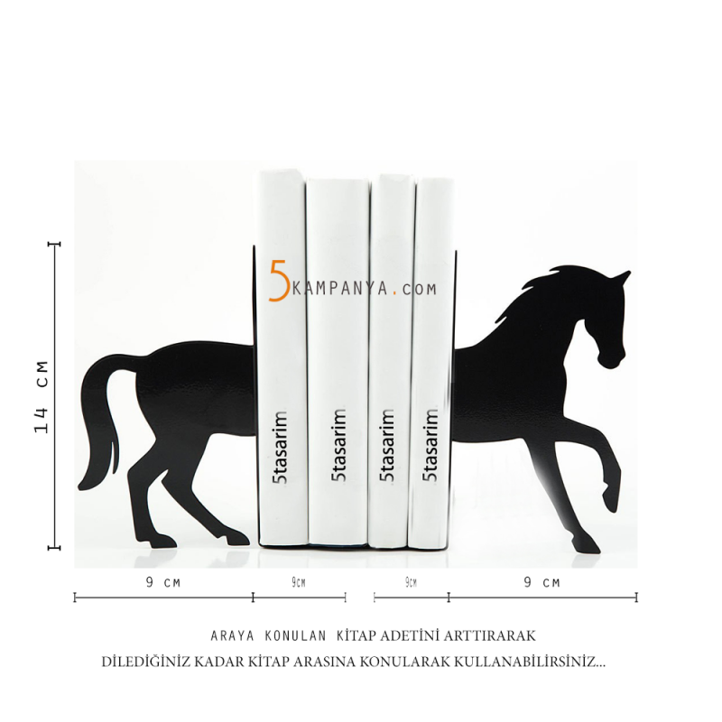 At Masaüstü Kitap Tutucu