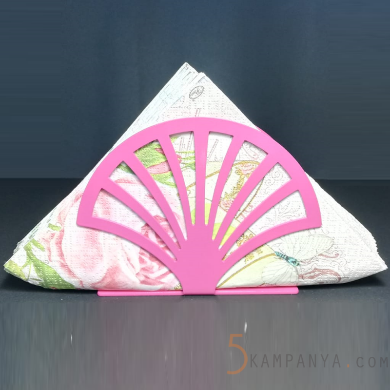 Metal Dekoratif Masaüstü Peçetelik