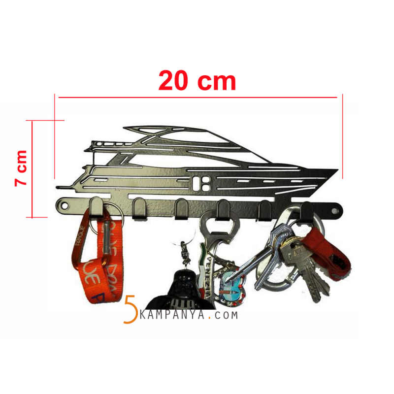 Yat Figürlü Anahtar Askısı