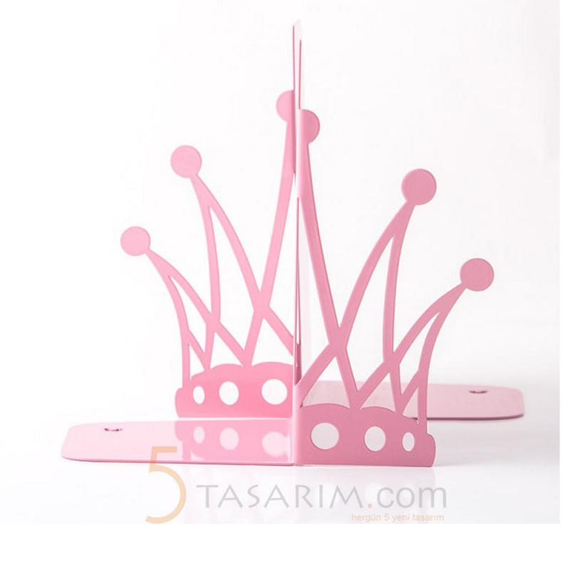 Kraliçe Tacı Kitap Tutucu
