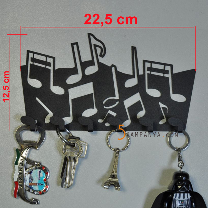 Notalı Duvar Anahtarlıkları