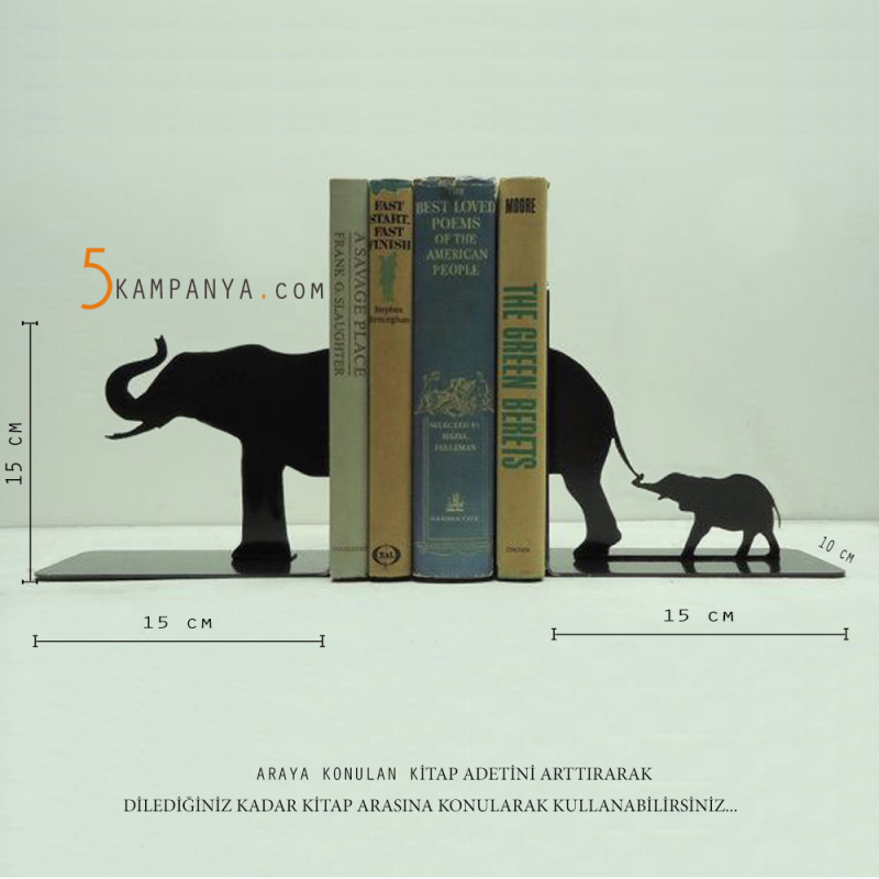 Fil Kitap Tutacağı Modelleri