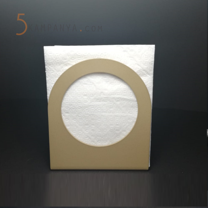 Ekonomik ve Uygun Fiyatlı Gold (Altın Rengi) Metal Peçetelik	