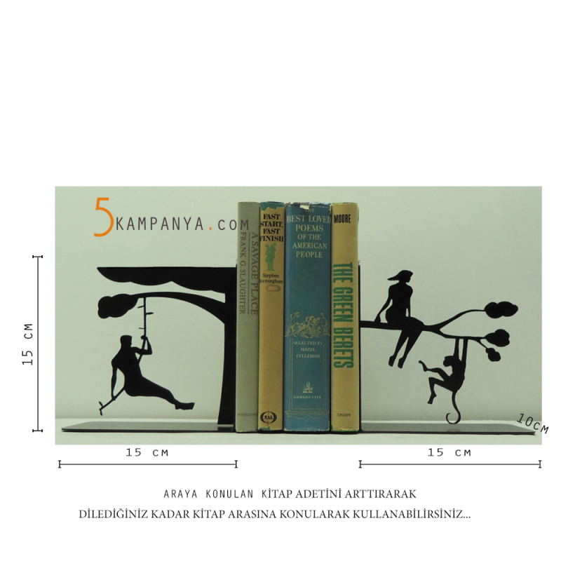 Tarzan Kitap Tutucu Modelleri