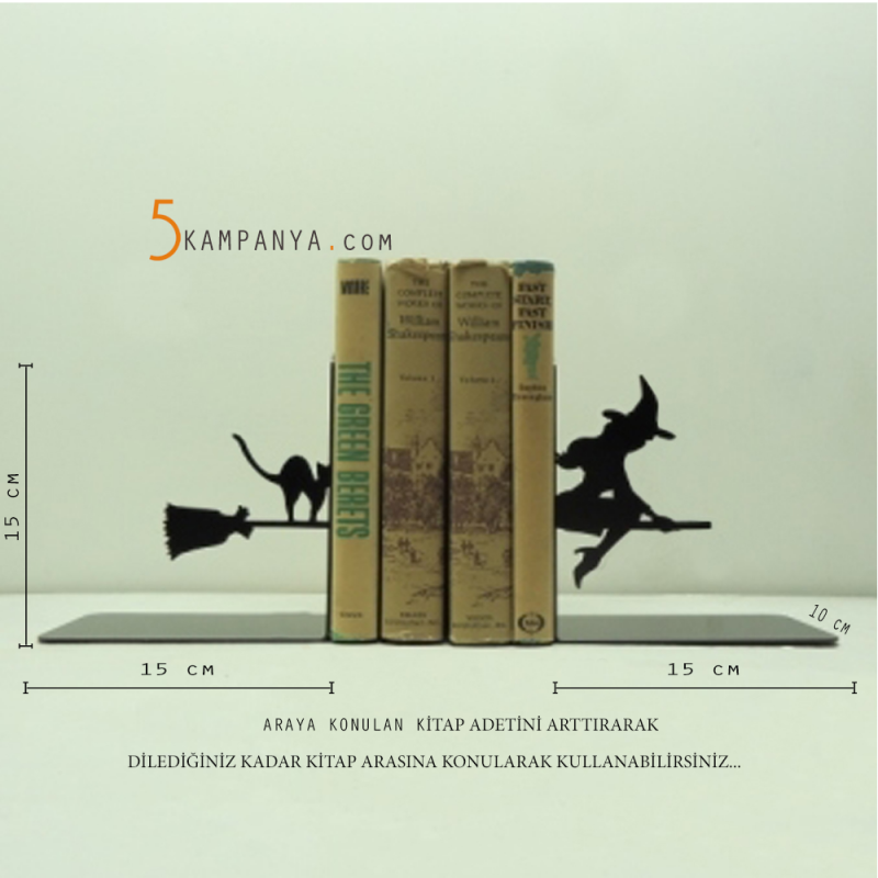 Cadı Easy Read Kitap Tutucu
