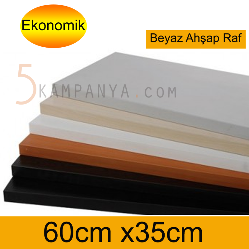 Beyaz Ahşap Giyinme Odası Rafı