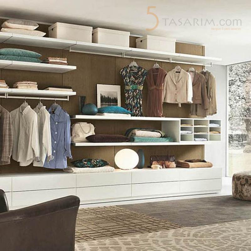 Açık Giyinme Odası Modelleri