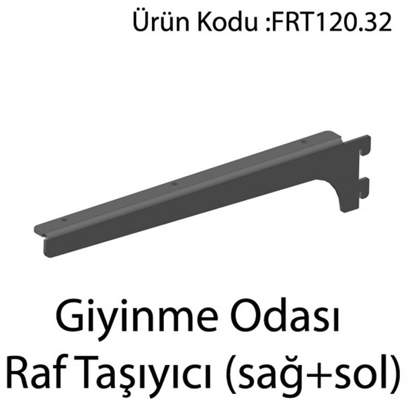 Giyinme Odası Raf Taşıyıcı Seti