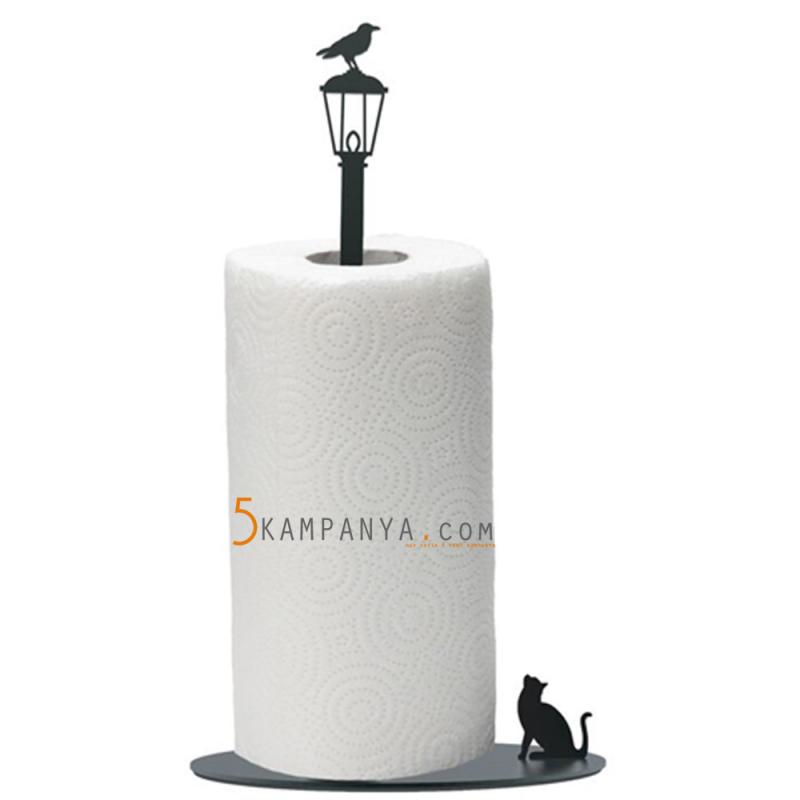 Dikey Kağıt Havlu Tutacağı Mutfak Kağıdı Havlu Askısı