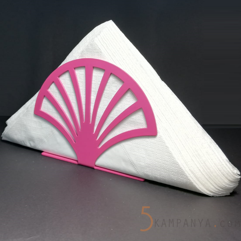 Metal Dekoratif Masaüstü Peçetelik