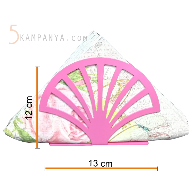 Metal Dekoratif Masaüstü Peçetelik