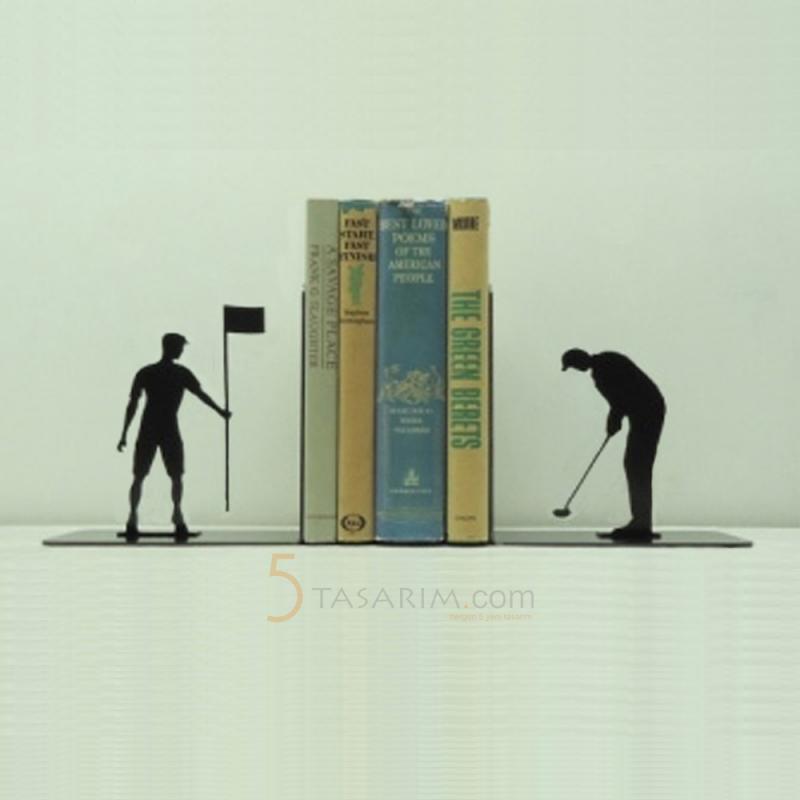 Golf Figürlü Kitap Tutucu Modelleri