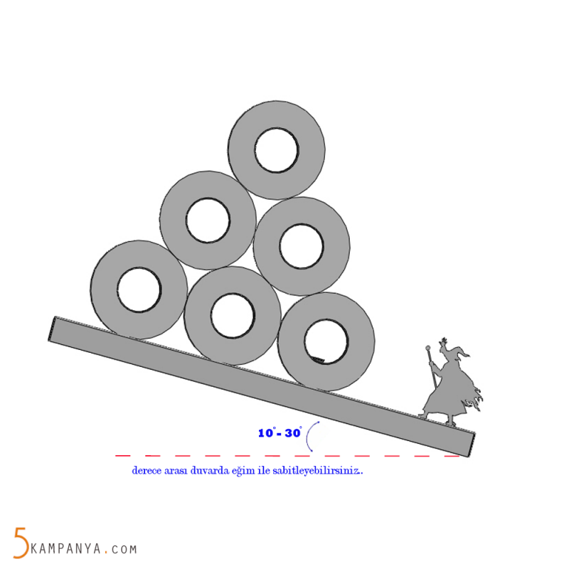 İlginç Tuvalet Kağıtlığı Rafı
