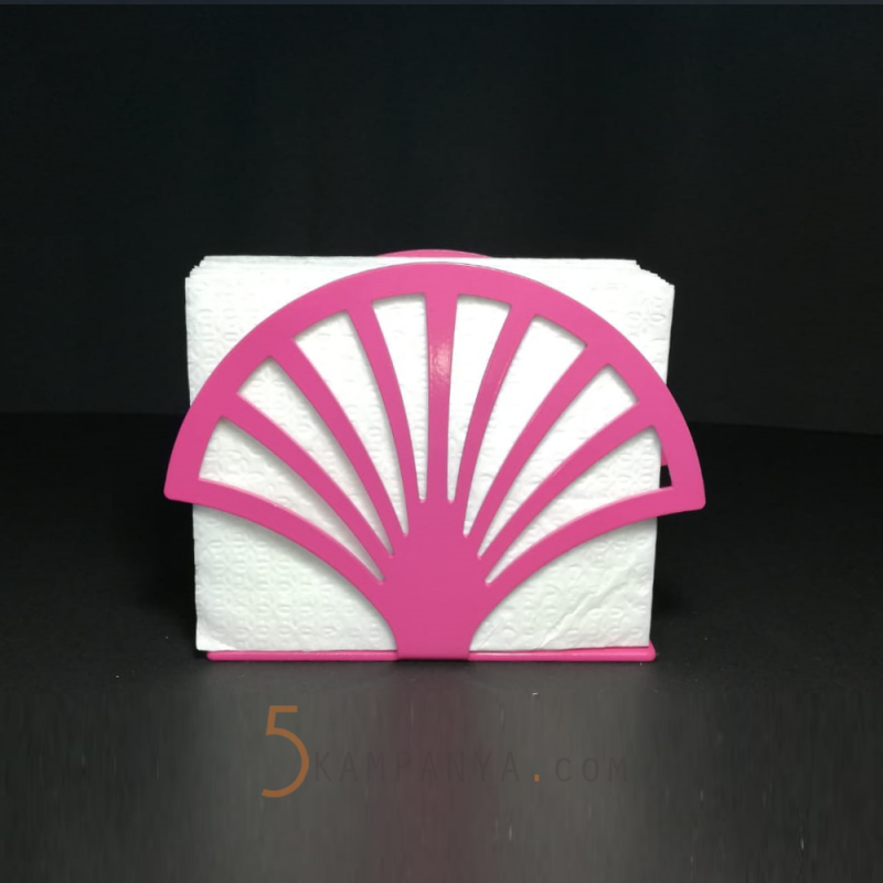 Metal Dekoratif Masaüstü Peçetelik