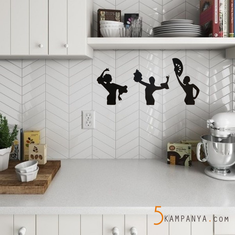 Mutfak El Bezi Askısı,3 Lü Set 