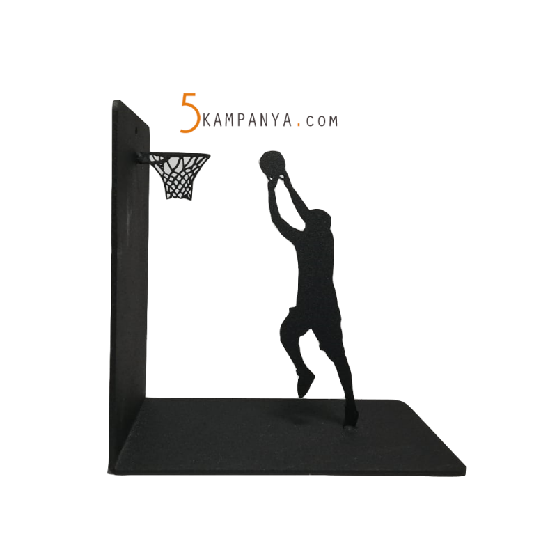 Basketbol Tutkunlarına Dekoratif Kitap Desteği Tutucu