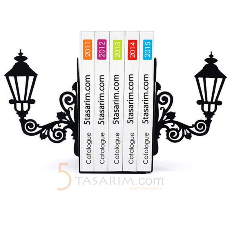 Metal Kitap Tutucu Lamba