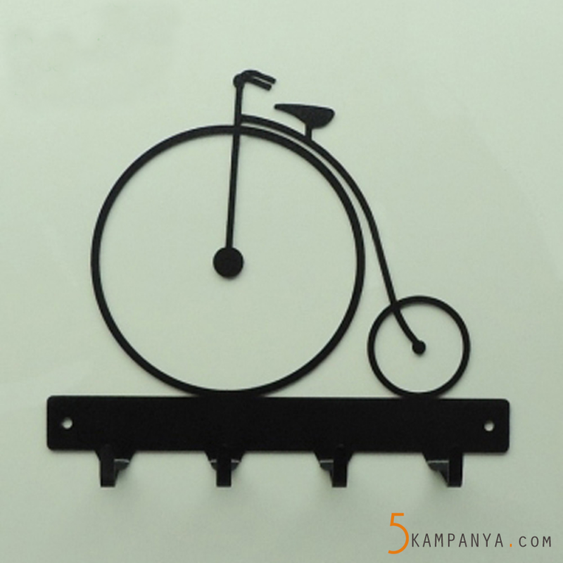 Vintage Bisiklet Anahtar Askılığı