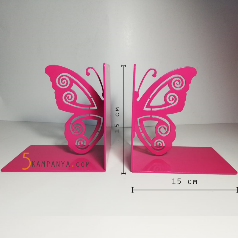 Kelebek Figürlü Kitap Tutucu Desteği