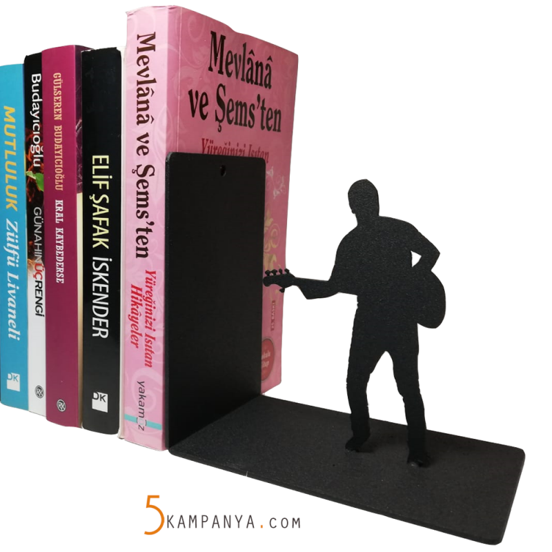 Gitarist Temalı 2'li Kitap Desteği