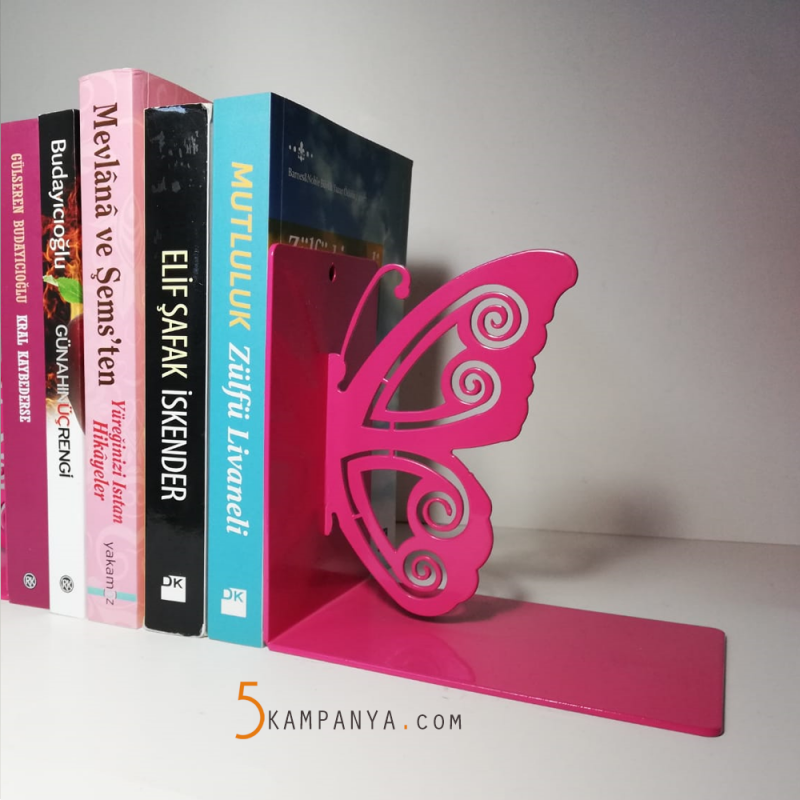 Kelebek Figürlü Kitap Tutucu Desteği