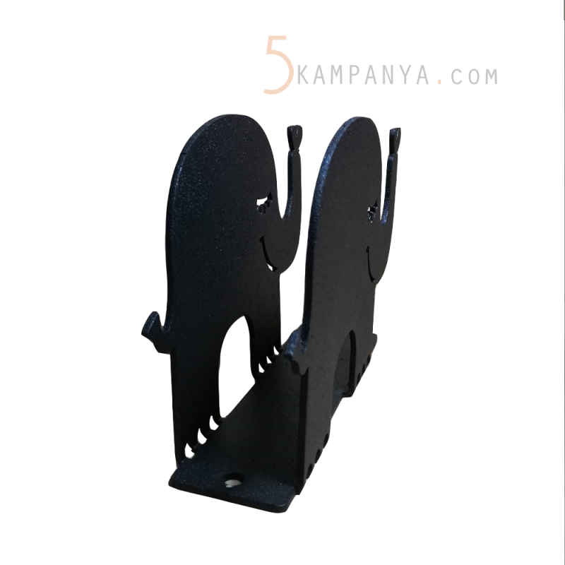 Fil Figürlü Dekoratif Metal Peçetelik