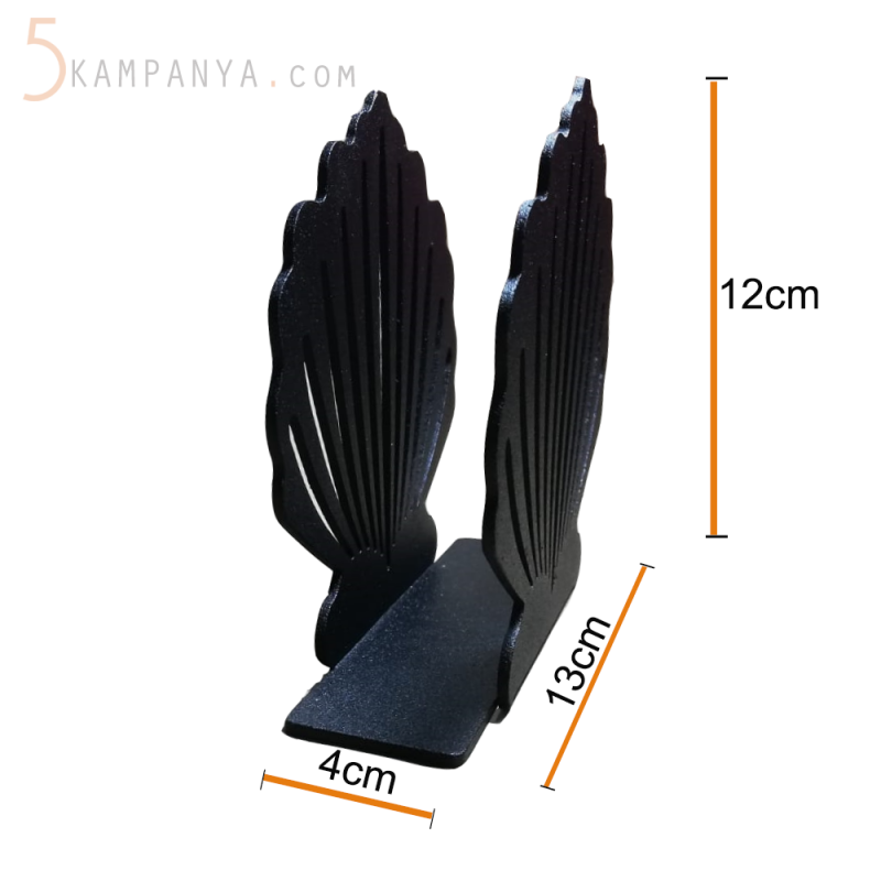 İstiridye Figürlü Dekoratif Metal Peçetelik