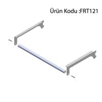 Giyinme Odası Askı Borulu Raf Taşıyıcıları 60 cm